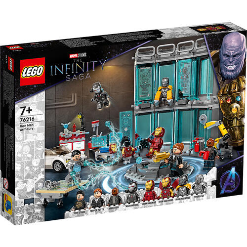 bekræft venligst mineral lejer LEGO Marvel Iron Man Armory 76216 | Toys”R”Us China Official Website