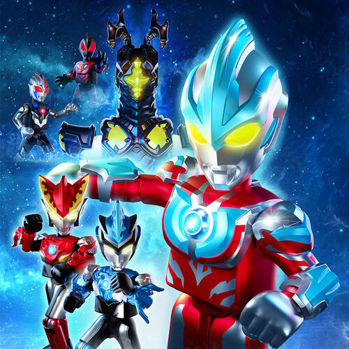 Bloks Ultraman 布鲁可奥特名鉴闪耀版第5弹-新生代英雄 随机发货