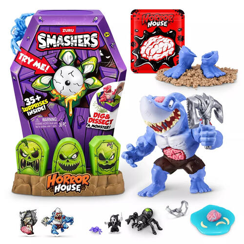 ZURU Smashers-Horror House-Large House,S1 - Assorted