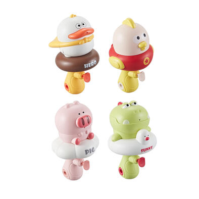 Little Bessn 迷你水枪 英雄鸭/战斗鸡/开饭猪/恐哩恐 - 随机发货