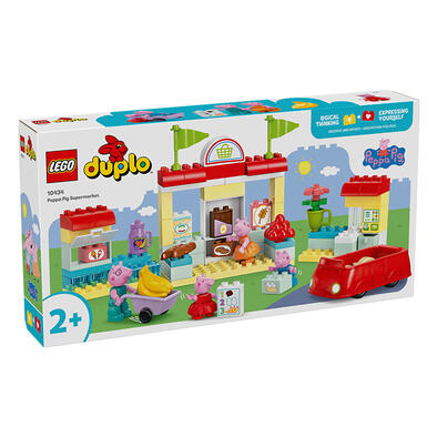 LEGO乐高 得宝 10434 小猪佩奇超市购物之旅