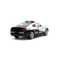 Jada 2006 Dodge Charger, Fast 5, Police Car | Glossy Black