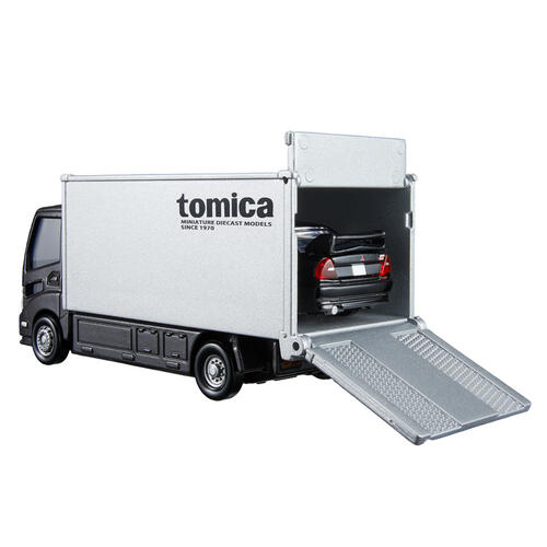 Tomica多美卡旗舰版运载车 三菱EVO