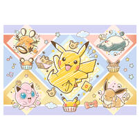 100片 宝可梦系列蜡笔艺术