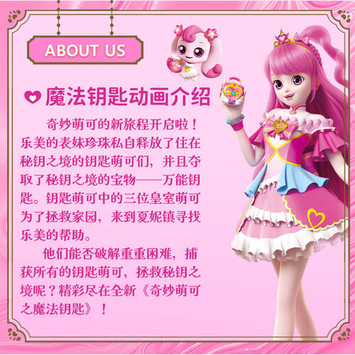 Fantastic Moe translates to奇妙萌可 豪华魔法钥匙宝盒