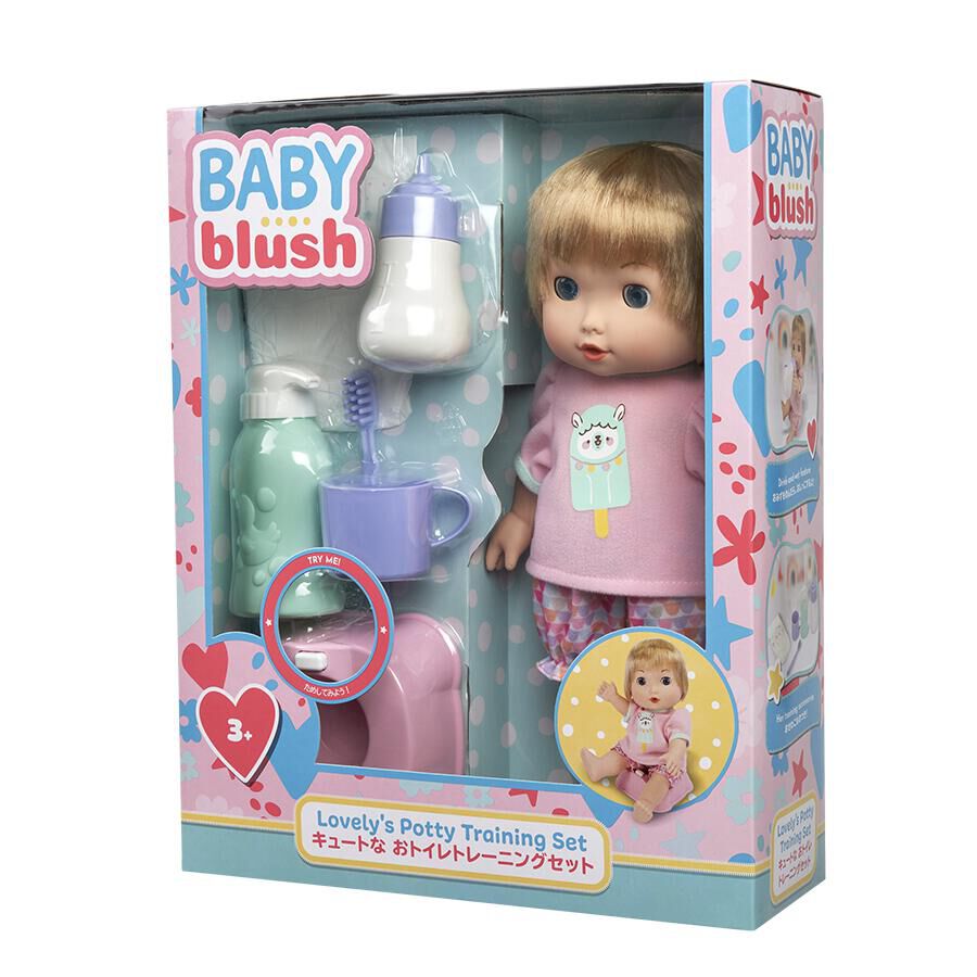 Baby Blush Lovely s Potty Training Doll Set Toys R Us China