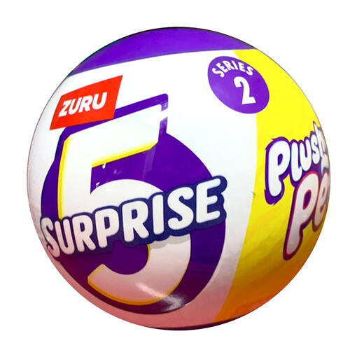 5 Surprise-Plushy Pets-Series 2-Capsule