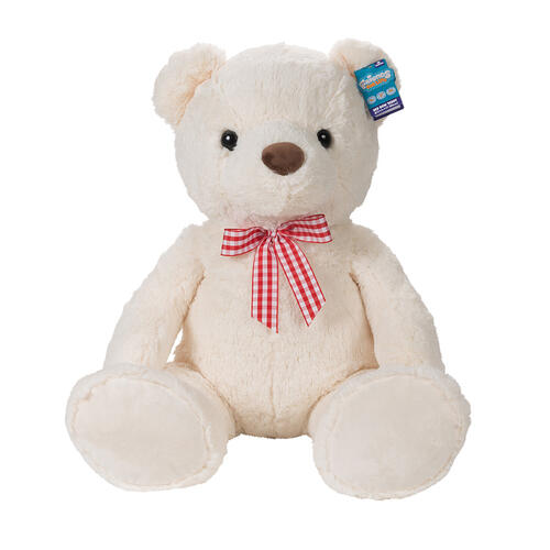 Friends for Life Red Bow Teddy Soft Toy