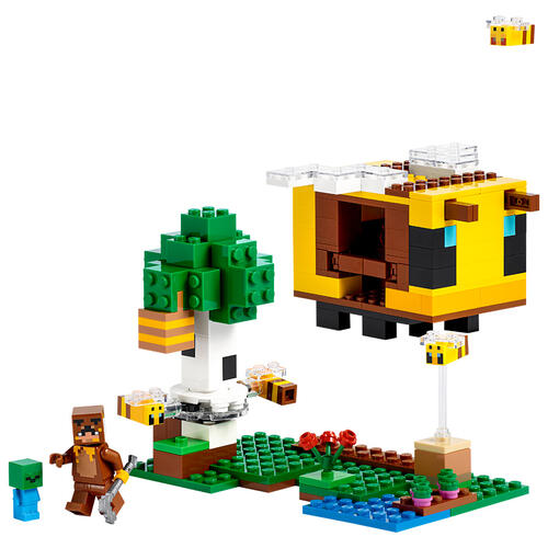 LEGO乐高 我的世界系列 21241 蜜蜂小屋