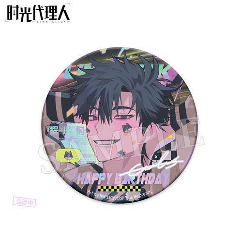 BEMOE 时光代理人 绚丽之日 Fancy day生贺系列 马口铁徽章 程小时款程小时款