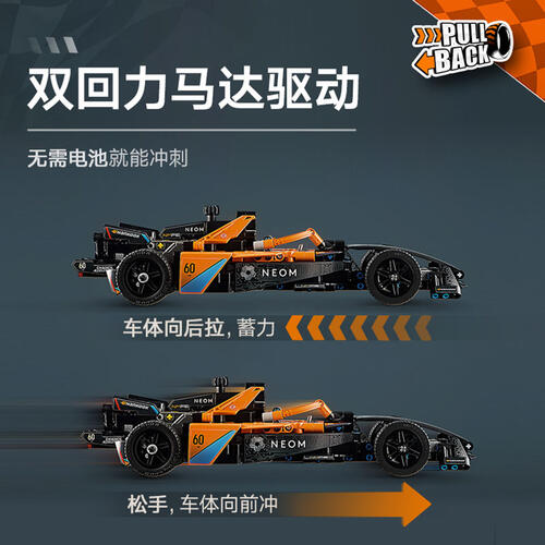 LEGO Technic NEOM McLaren Formula E Race Car  42169