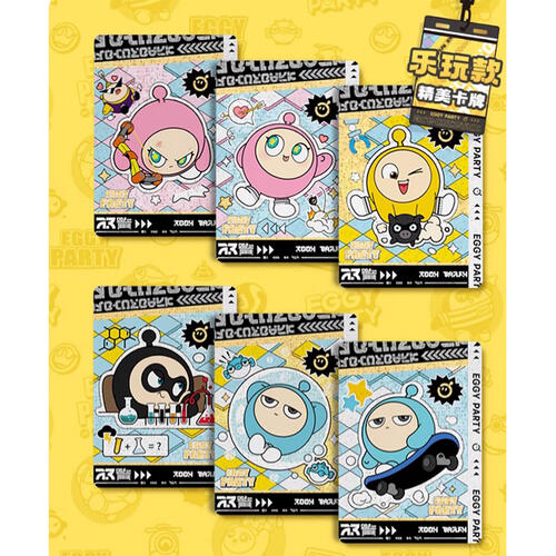 Eggy Party 蛋仔派对 蛋仔派对-立牌-派对绘影-奇趣版  - 随机发货