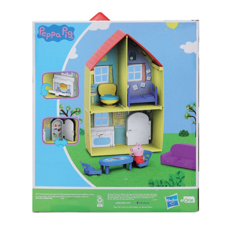 Peppa store house playset