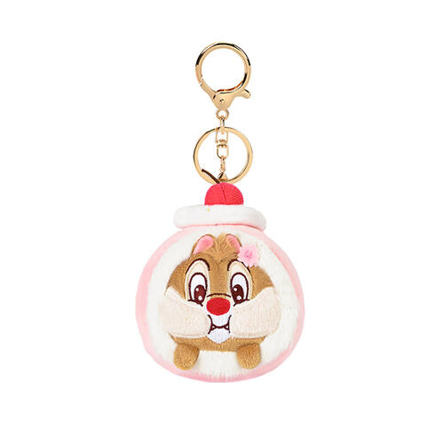 Disney-Dale In Swiss Roll  Plush Keychain
