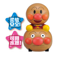 面包超人捏捏发声软胶公仔-面包超人号