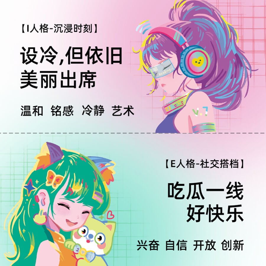 Miro MBTI Scratch Stickers | Toys”R”Us – China