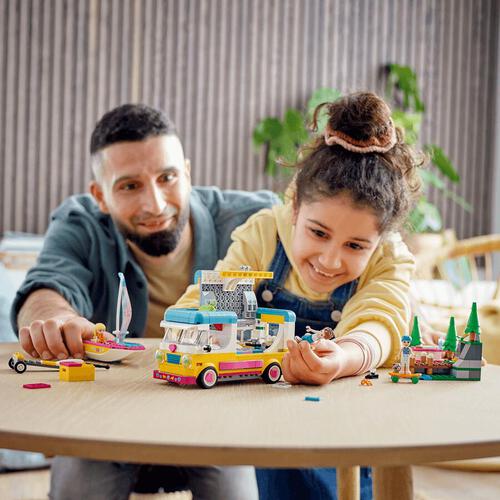 LEGO Friends Forest Camper Van And Sailboat 41681