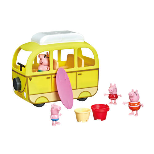Peppa Pig Peppa's Adventures Little Campervan, with 3-inch Peppa