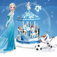 Disney Frozen迪士尼冰雪奇缘音乐盒拼图之旋转木马