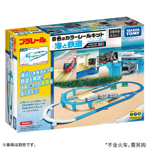 多美 普乐路路四季系列-夏海之铁道套组