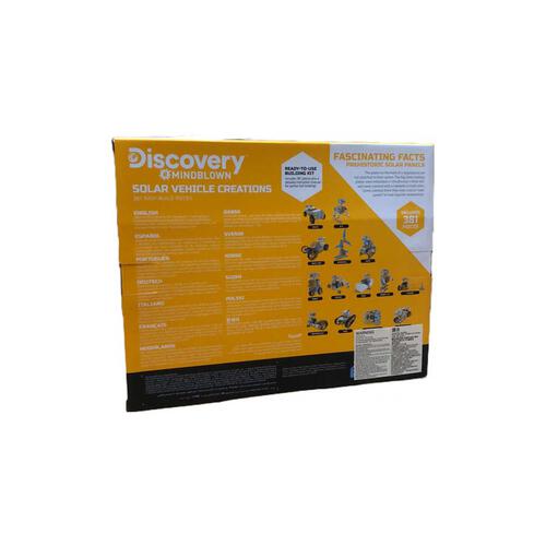 Discovery Mindblown Toy Solar Race Car Set 381Pc