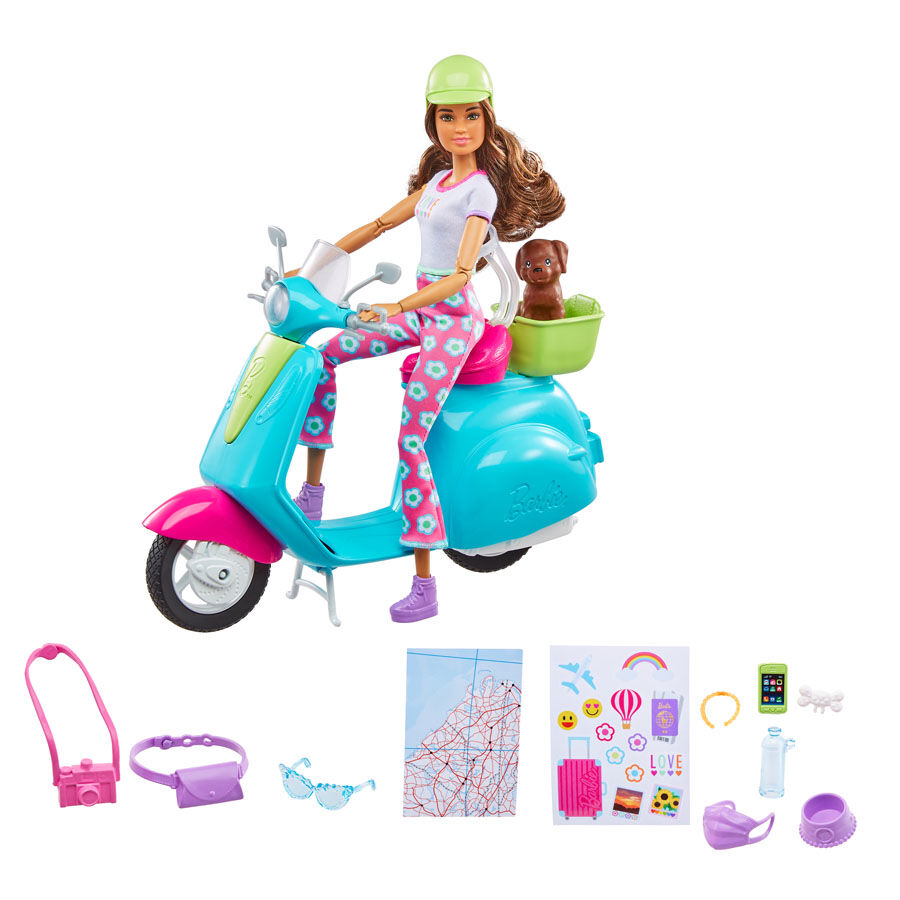 Barbie scooter toys r us hotsell