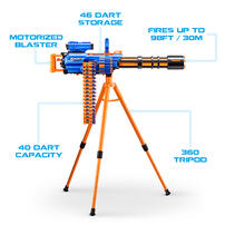 X-Shot-Insanity-Series 1 Motorized Rage Fire Gatlin Gun (72Darts)