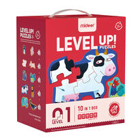 Mideer Puzzle-Level 1- Vhehicles/Animals -Assorted