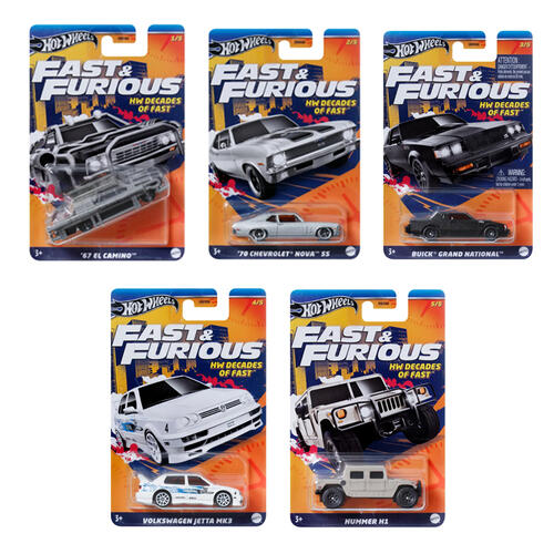 Hot wheels Fast & Furious
