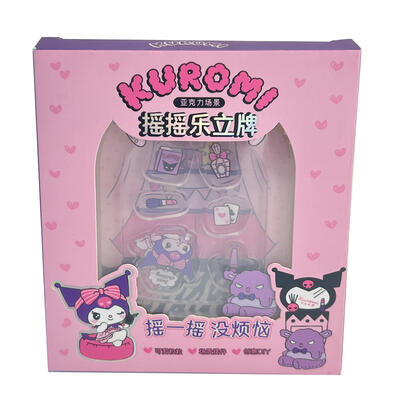 Sanrio三丽鸥 酷洛米亚克力场景摇摇乐立牌