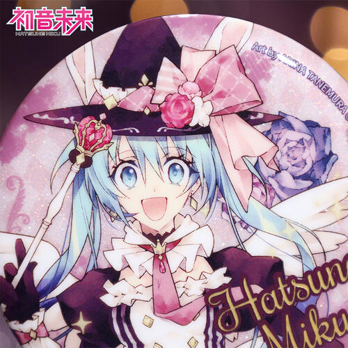 BEMOE 初音未来 幸福魔法巡演队 马口铁徽章角色:MIKU