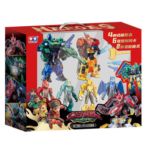 量子战队 变形机甲套装