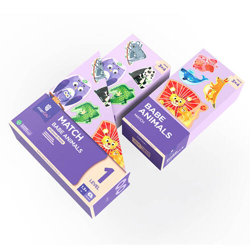 MierEdu澳米优 多元智能成长拼图 Level 1 - 子母动物配对