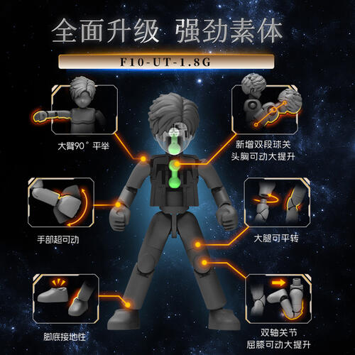 BLOKS  Superdynamic Block Man - Legendary Version Edition-Ultimate Ultraman Zero