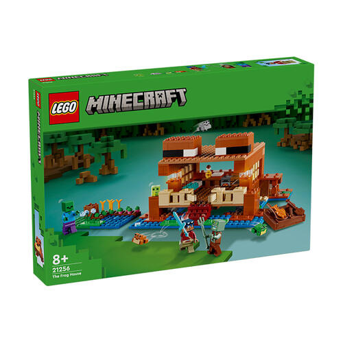 LEGO乐高 我的世界系列 21256 青蛙房屋