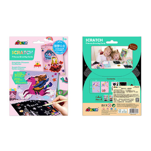 Avenir Scratch Greeting Card - Assorted