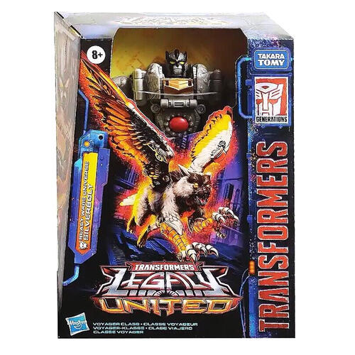 Transformers Gen Legacy Uni Voyager Bw Silverbolt