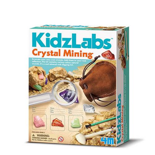 4M Kidzlabs Crystal Mining