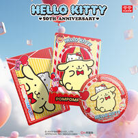 Sanrio Hello Kitty 50Th Anniversary Collection Commemorative Tinplate Emblem Blind Bag - Assorted