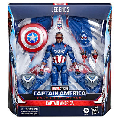 Marvel Cap Legends Cpt America Bnw Deluxe