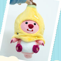 Zanmang Loopy - Fruit Head Cover Detachable Doll (Dragon Fruit) - Assorted