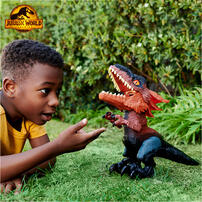 Jurassic Wolrd Uncaged Ultimate Fire Dino (Fall Tvd)
