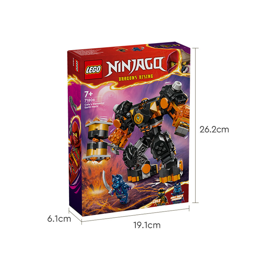Lego ninjago cole robot new arrivals