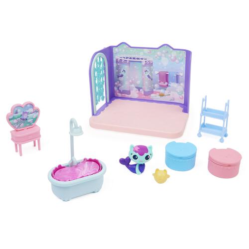 Gabby's Doll House - Mermaid and Cat Become Beautiful Together Bathroom