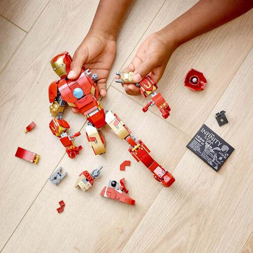 LEGO乐高漫威超级英雄系列 76206 钢铁侠人偶 