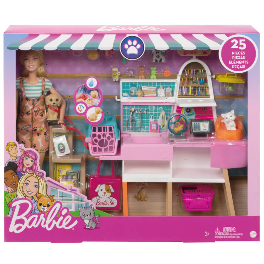 Barbie pet toys top