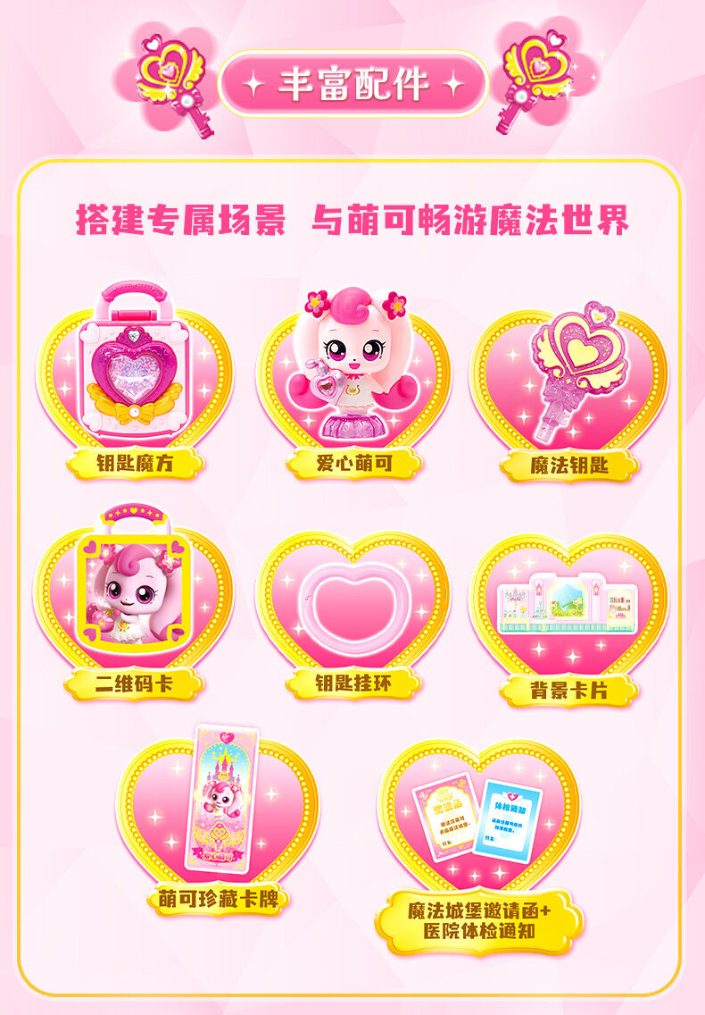 Fantastic Moe translates to Magic Key -Cute Vitality Collection