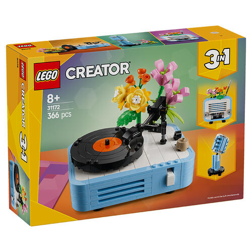 LEGO Creator Record Player With Flowers 31172