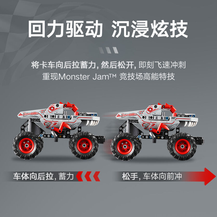LEGO Technic Monster Jam Thunderroarus Pull-Back 42200 | Toys”R”Us