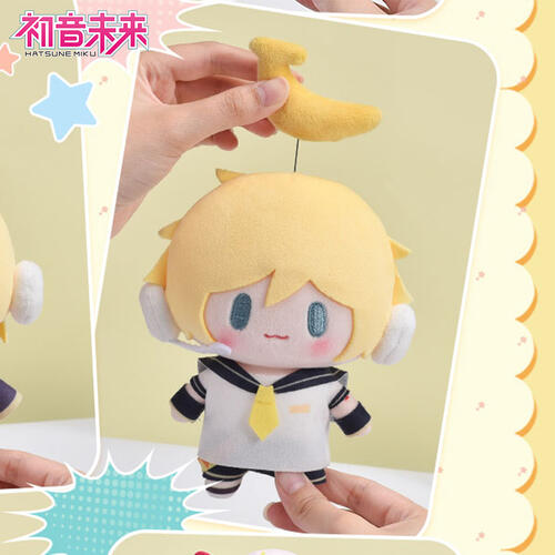 BEMOE 初音未来 TOP顶宝系列 毛绒玩偶 Len款